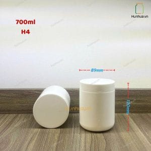 Hũ HDPE — miệng D89