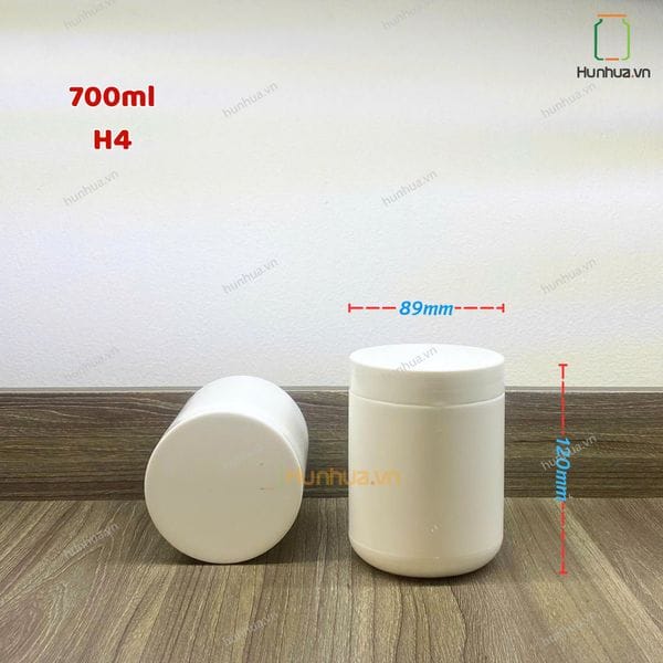 Hũ HDPE — miệng D89