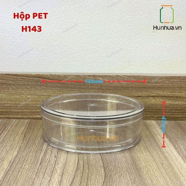 Hộp PET H143 180g