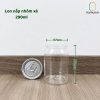 Lon Nhựa Nắp Nhôm Xé 290ml