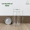Lon Nhựa Nắp Nhôm Xé 400ml